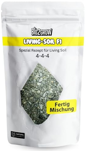 Bio2Grow Living Soil F1 Dünger 5,4KG Organischer Bodenaktivator für lebendige Erde