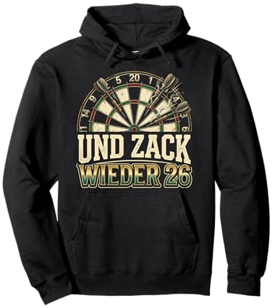 Dart Trikot Für Herren Lustiges Darts Kostüm Darten Pullover Hoodie