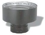DuraVent 4PVP-X8 4 Inner Diameter - PelletVent Pro Type L Chimney Pipe - Double, Black