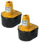 vhbw 2X Batteries Compatible avec Dewalt DW979K2-BR, DW980, DW980K-2, DW981, DW981KD-2, DW981KF-2 Outil électrique (2000mAh NiMH 12 V)