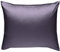 Mako-Satin Baumwollsatin Bettwäsche Uni einfarbig zum Kombinieren (Kissenbezug 40 cm x 40 cm, Lila)