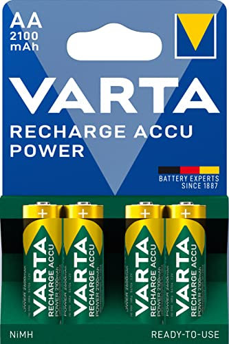 4x VARTA Batterie Akku Ready2Use MIGNON AA 1,2 V HR6 2100mAh