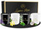 Luana Rose Duftkerzen Geschenkset - 4x 70g, Langanhaltender Duft, 100% Natürliche Sojawachs mit Ätherischen Ölen - Hochwertige Geschenke für Frauen, Aromatherapie Kerze - Scented Candle Set