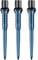 Mission Darts X2621 Titan Pro | 30 mm gerillte Titan-Dartspitze, Umwandlungspunkt, massives Blau