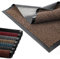 BLADO Door Mat Barrier Mat Non Slip Rubber Mats Washable Light Weight Heavy Duty | Floor Mats Kitchen Rugs Dirt Trapper Doormat Entrance Rug Shoes Scraper Super Absorbent Carpet (90cm x 150cm, Brown)
