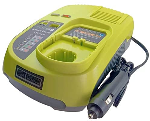 Replace of Ryobi P131 Car batterycharger,Vehicle Charger for Ryobi 12V 14.4V 18V Battery P102, P107, P103, P104, P105, P106, P108, P109