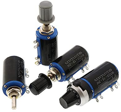 1pcs WXD3-12-2W Potentiometer+ 1pcs Knopf,3.3K Ohm