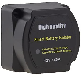Hsthe Sea 12V 140A Voltage Sensitive Relay Battery Isolator Automatic Charging Relay Car Accessories for Car Battery Relay Yachting Dual Battery Isolator