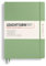 LEUCHTTURM1917 370261 Notizbuch Master Classic (A4+) Hardcover, 235 nummerierte Seiten, Salbei, liniert
