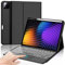 Tastiera con Trackpad per Xiaomi Pad 7 11.2 2025, Custodia Tastiera per Xiaomi Pad 7 11.2, Italiana QWERTY Tastiera Retroilluminata Bluetooth Staccabile per Tablet Xiaomi Pad 7/7 Pro 2025, Nero