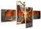 islandburner Bild auf Leinwand Riesiger realistischer Gigantimax Glurak (3) Bilder Wandbilder Poster