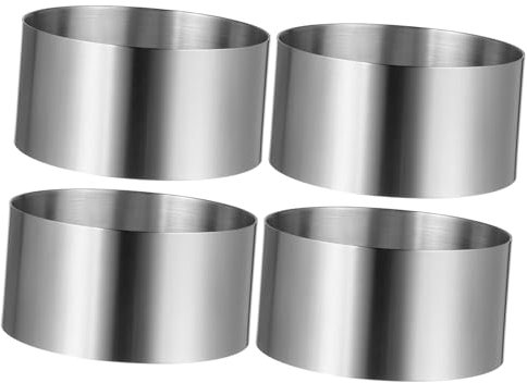 Gatuida 4pcs Kitchen Baking Molds Mousse Molds Cookie Cutters Cake Cutters Bread Cookie Tools Household Baking