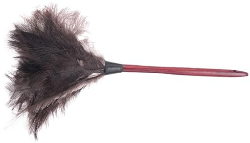 Cpolebev Nettoyage D'Autruche Plumeau Plumeau D'Autruche Plumeau Plumeau D'Autruche Plumes Douces Plumeau de Meubles à Lames de Ventilateur