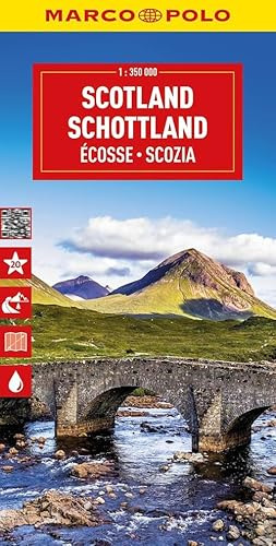 Scozia 1:350.000. Ediz. multilingue (Carte stradali Marco Polo)