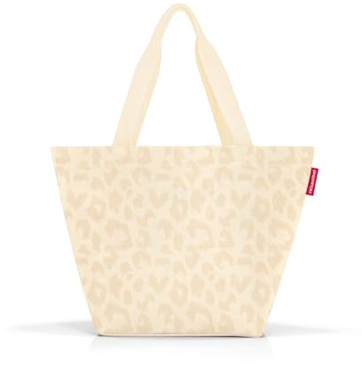 reisenthel shopper leo vanilla – Geräumige Shopping Bag und edle Handtasche in einem – Aus wasserabweisendem Material