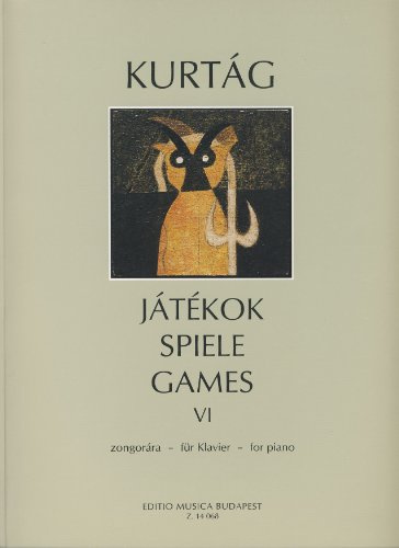 KURTAG - Games 6º (Jatekok) para Piano