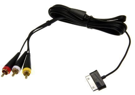 AV Audio Video Adapter Kabel TV Out Cable passend für Samsung Galaxy Tab 3 2 1