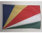 AZ FLAG - Drapeau Seychelles - 45x30 cm - Pavillon Nautique Seychellois Spécial Bateau Et Extérieur En Maille Bloquée Avec Anneaux Plastiques Intégrés - 30g
