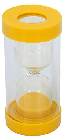 TickiT 92232 Sablier sensoriel avec lentille grossissante, 3 min, 72mm de diam.