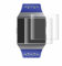 BROTECT 2 Stück Full-Cover Schutzfolie für Fitbit Ionic Full-Screen Displayschutz-Folie [3D Curved, Anti-Fingerprint, Kristall-Klar]