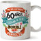 MUGFFINS Taza 60 Cumpleaños - Me ha Llevado 60 años Llegar a ser increíble y Casi Perfecto - Regalos Desayuno Feliz Cumpleaños