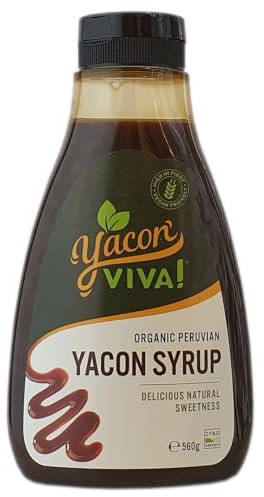 YaconViva! Yacon Sirup aus Peru - Der gesündeste, natürliche Süßstoff (560g)