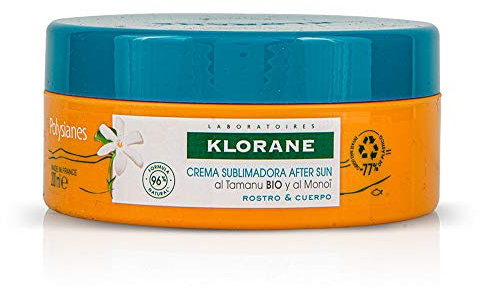 Klorane Polysianes After Sun Crema Reparadora 200 Ml, Almond