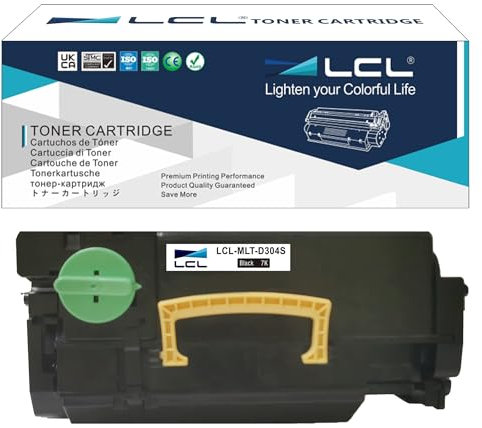 LCL Kompatibel Toner 304S MLT-D304S (1Schwarz) Ersatz für Samsung M4530ND M4530NX M4583FX