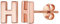 PROSILVER Buchstabe H Ohrstecker Stud Ohrringe Damen Herren klassische Rosegold vergoldet Silber Initiale Alphabet Ohrringe Ohr Piercing Ohrschmuck Accessoire für Party Geburtstag