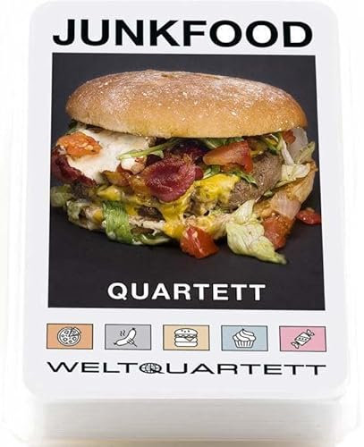 WESTCRAFT Karten Quartett Spiel + Sticker | Tyrannen I-IV Ungeziefer Marien-Erscheinung Junkfood Seuchen | (Junkfood)