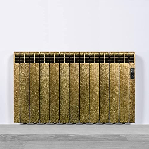 Radiador electrico Rointe DNA1210RCV Damascus Designline Oro viejo satinado11 modulos 1210W
