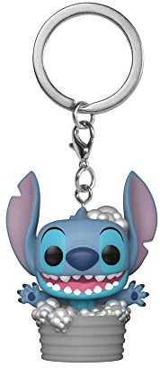 Funko Pop! Keychain: Disney - Stitch - Olympia - Lilo and Stitch - Minifigura de Vinilo Coleccionable Llavero Original - Relleno de Calcetines - Idea de Regalo- Mercancia Oficial - Movies Fans