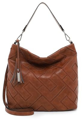 Tamaris Beutel Marike 32684 Damen Handtaschen Uni cognac 700