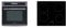 Respekta autarker Backofen Black Steel LED Timer, Induktion Bridgezone Slider Steuerung