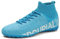 NGARY Fußballschuhe Herren High Top Spike Cleats Outdoor Athleticsschuhe Jungen Kunstrasen Fussballschuhe,Blue b,48 EU