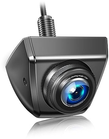 PARKVISION Rückfahrkamera AHD 720P 175° weiter Betrachtungswinkel Rückfahrkamera für Auto, Metallgehäuse einstellbares Einparkhilfe Rückseitige Kamera HD Rückfahrkamera DC 12V-24V