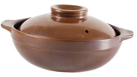 HOMSFOU ollas con tapa olla de sopa de cebolla francesa guiso utensilios de cocina de cerámica utensilios de cocina para el hogar olla de cocina casera coreano horno tazón de sopa cazuela