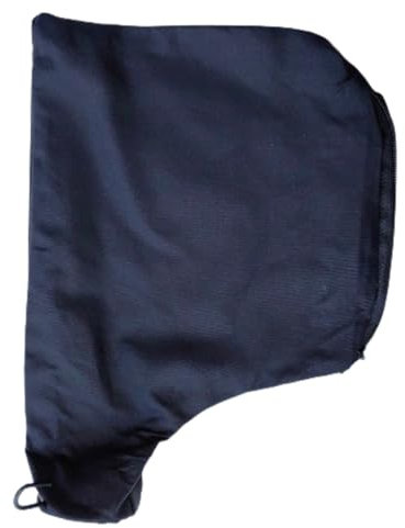 Miter Saw Dust Bag with Zipper Wired Adjustable for Model 255 Miter Saw for Channel Belt Sander, Edge Planer, Miter Saw, Black Dust Bag with Adjustable Pocket Size