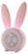 jojofuny geführte Nachtlichter Nachtlichtuhr ok, Uhr für Kinder zu wecken LED-Nachtlicht Wecker aufladen leuchtender Wecker LED Lampen Bettlicht Nachtlampe aus Silikon Hase Trainer Student