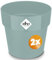 Gardebruk® 2X Pot de Fleurs b.for Original Mint 18x17 cm Rond Cache-Pot Pot de Fleurs Pot de Plantes Plastique Balcon
