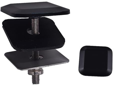 Stainless Steel Kitchen Sink Hole Cover 1.77 Inch/4.5CM Faucet Hole Cover Kitchen Sink Tap Hole Plate Stopper Cover Blanking Metal Plug, Black
