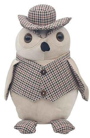 Lesser & Pavey Owl Doorstop for Home & Office | Stylish Door Wedges & Door Stoppers for Floor | Door Stops for Indoors & Outdoors | Reliable Door Wedges for Bedroom