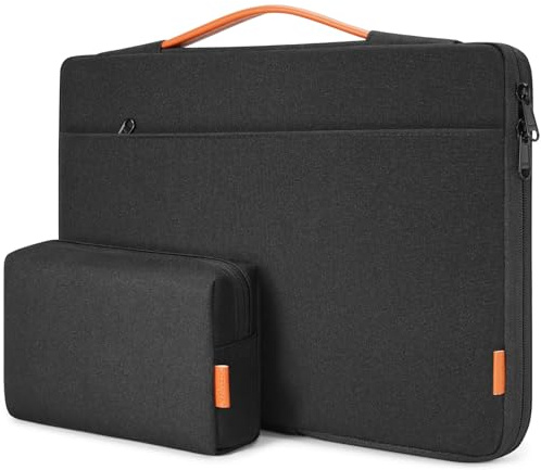 KIZUNA Laptoptasche 15.6 16 Zoll Laptop Tasche Notebook für 16 MacBook Pro M4/Lenovo IdeaPad Pro & Flex 5i/Legion 7i/Legion 5 Pro Gen 10/16.3 XPS 16/Dell 16 Plus/HP/Huawei Hülle Sleeve,Schwarz
