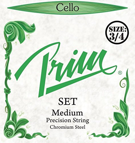 Prim Steel Strings Saitensatz, mit Kugel, medium, für 3/4 Cello