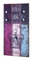 HAKU Möbel Wandgarderobe Motiv, schwarz, Keramik, MDF, Metall - Maße: B 40 cm x H 80 cm x T 12 cm, Style: Industrial