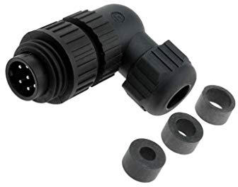 934130100 CA 6 W LS Connector: circular plug male IP67 CA PIN: 7(6+1) 6+PE 250V