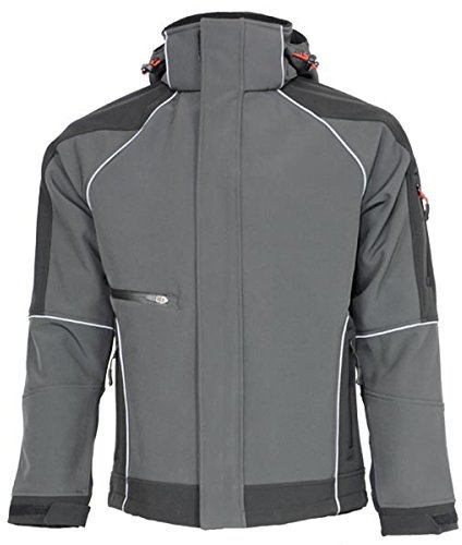 FHB Softshell Jacke Walter, größe XL, anthrazit / schwarz / grau, 78518-1220-XL