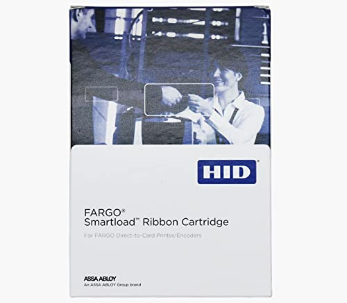 Fargo YMCKO Full Colour Ribbon - 250 Images for DTC1000 (Includes Cleaning Supply)