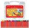 Faber-Castell Beeswax Crayons in Durable Storage Case, 24 Vibrant Colors