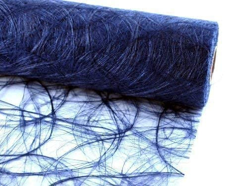 Sizoweb Tischläufer 20cm breit x 25m lang - BLAU